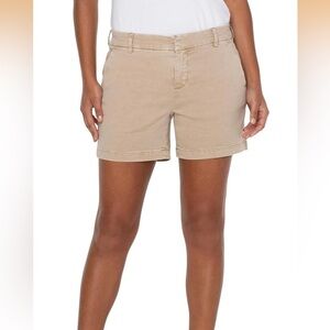 Liverpool Kelsey Tan Trouser Women's Shorts Size 10/30